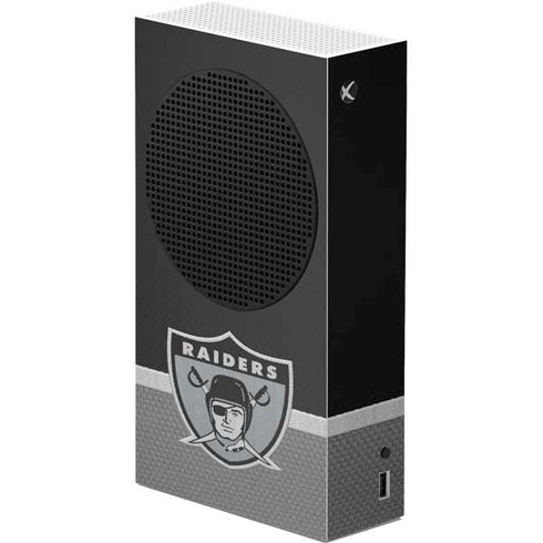 NFL Las Vegas Raiders Vintage Xbox Series S Console Skin